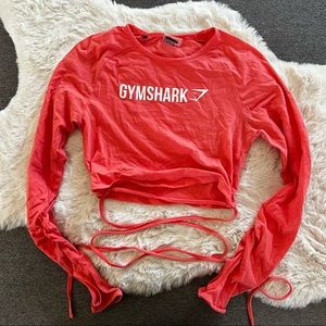 Gymshark Ribbon Long Sleeve Crop Top 💥